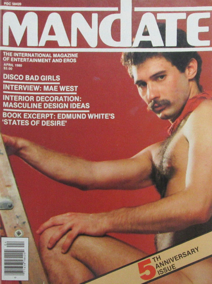 Mandate April 1980 magazine back issue Mandate magizine back copy Mandate April 1980 Gay Adult Magazine Back Issue Published by the Mavety Publishing Group in the USA since 1975. Disco Bad Girls.