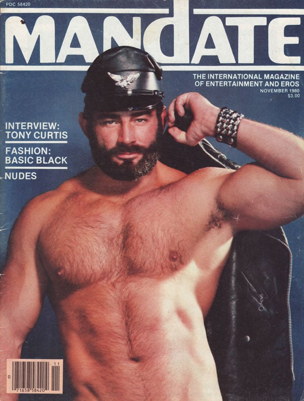 Mandate November 1980 magazine back issue Mandate magizine back copy The Fox tony curtis nudes eros entertainment mohogany sexton janu king of the ring stratford mandata