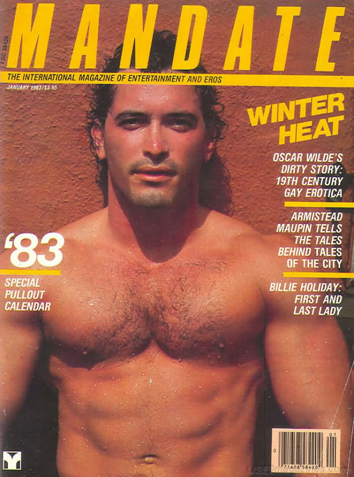 Mandate January 1983 magazine back issue Mandate magizine back copy Mandate January 1983 Gay Adult Magazine Back Issue Published by the Mavety Publishing Group in the USA since 1975. Winter Heat.