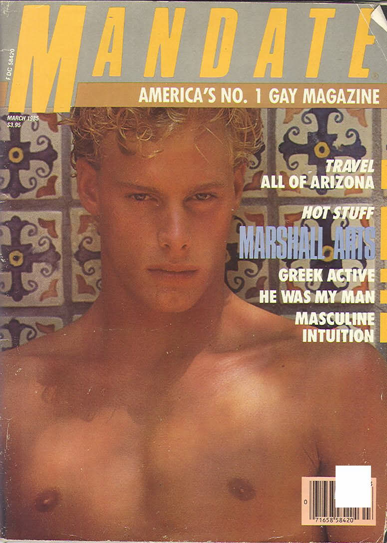 Mandate March 1985 magazine back issue Mandate magizine back copy Mandate March 1985 Gay Adult Magazine Back Issue Published by the Mavety Publishing Group in the USA since 1975. Travel All Of Arizona.