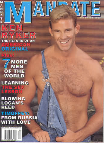 Mandate December 1998 magazine back issue Mandate magizine back copy Mandate December 1998 Gay Adult Magazine Back Issue Published by the Mavety Publishing Group in the USA since 1975. Ken Ryker The Return Of An American Original.
