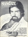 Mandate October 1975 magazine back issue cover image