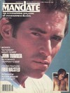 John Travolta magazine cover appearance Mandate February 1978