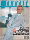 Mandate June 1987 Magazine Back Copies Magizines Mags