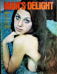 Man's Delight May 1973 Magazine Back Copies Magizines Mags