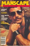 Manscape August 1985 magazine back issue cover image