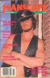 Manscape October 1987 magazine back issue cover image