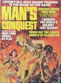 Man’s Conquest February 1972 magazine back issue