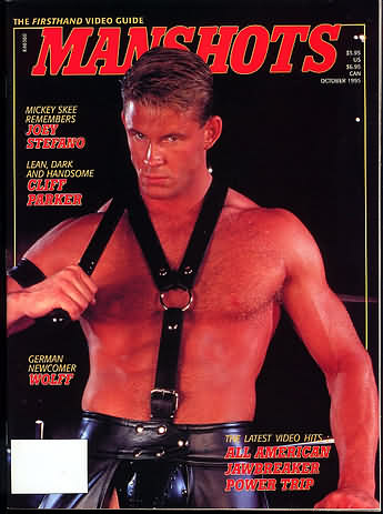 Manshots October 1995 magazine back issue ManShots magizine back copy 