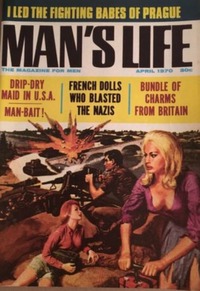 Man's Life April 1970 magazine back issue