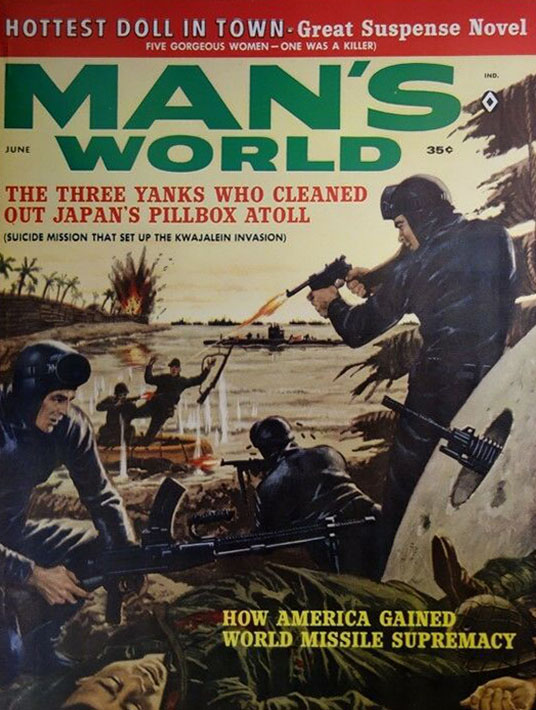 Man's World June 1962 magazine back issue Man's World magizine back copy Man's World June 1962 Adult Mens Magazine Back Issue Published for a Real Mans Needs. Hottest Doll In Town - Great Suspense Novel .