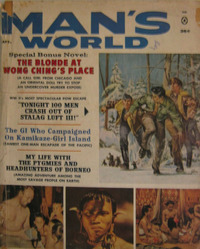 Man's World April 1962 Magazine Back Copies Magizines Mags