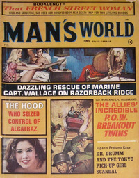 Man's World February 1964 magazine back issue cover image