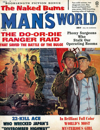 Man's World April 1964 magazine back issue cover image