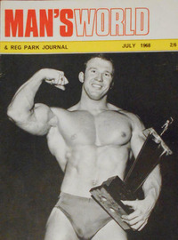 Man's World July 1968 magazine back issue