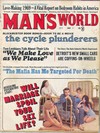 Man's World October 1969 magazine back issue
