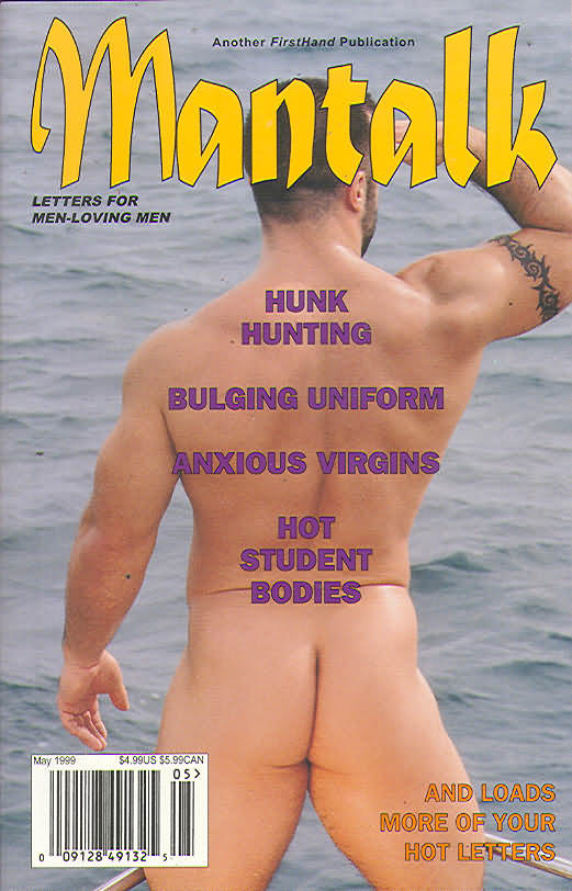 Mantalk May 1999 magazine back issue Mantalk magizine back copy 