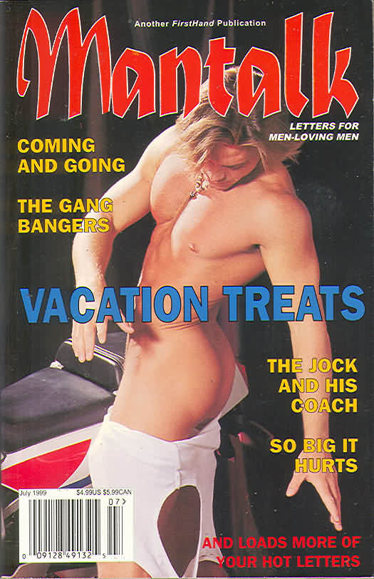 Mantalk July 1999 magazine back issue Mantalk magizine back copy 