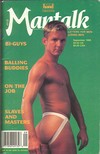 Mantalk September 1993 magazine back issue cover image
