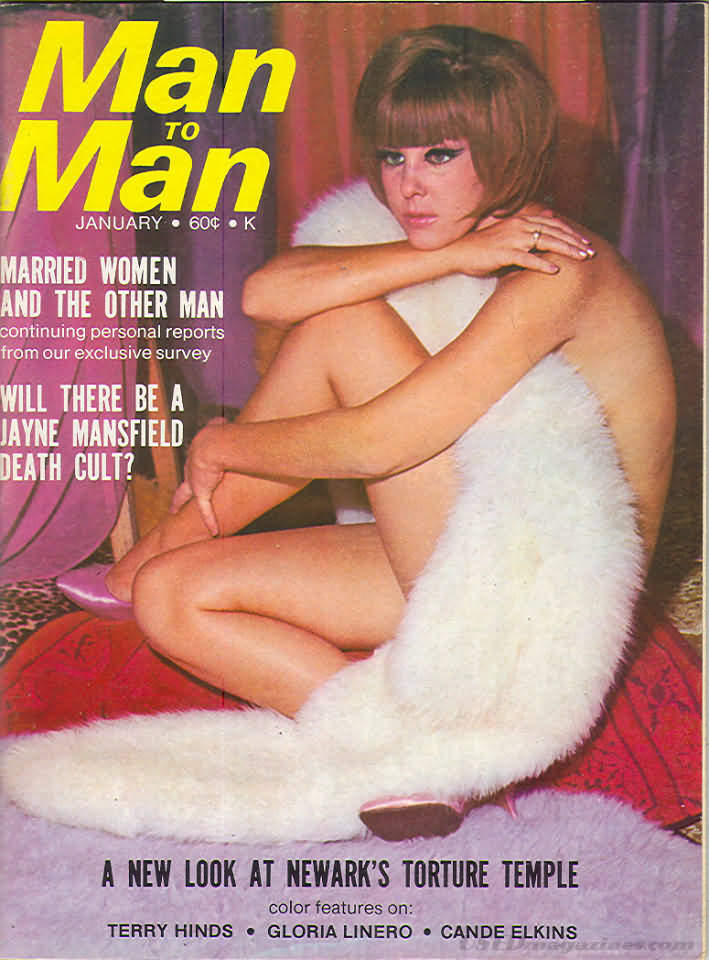 Man to Man January 1968 magazine back issue Man to Man magizine back copy 