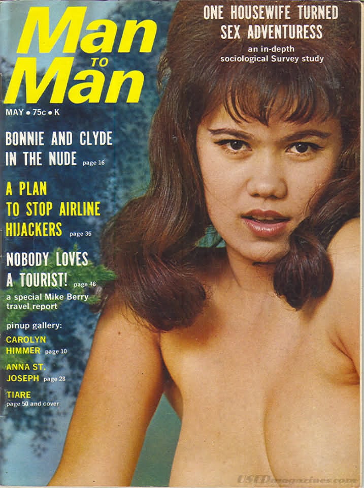 Man to Man May 1969 magazine back issue Man to Man magizine back copy 