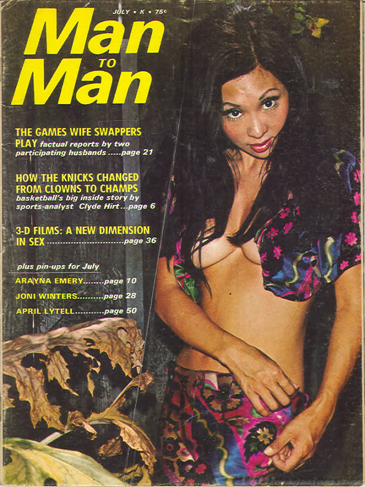 Man to Man July 1970 magazine back issue Man to Man magizine back copy 