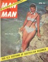 Man to Man April 1955 magazine back issue cover image