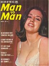 Man to Man March 1966 magazine back issue cover image