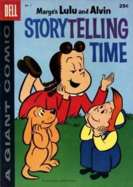 Marge's Lulu and Alvin Storytelling Time Comic Book Back Issues of Superheroes by A1Comix