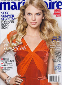 Taylor Swift magazine cover appearance Marie Claire July 2010
