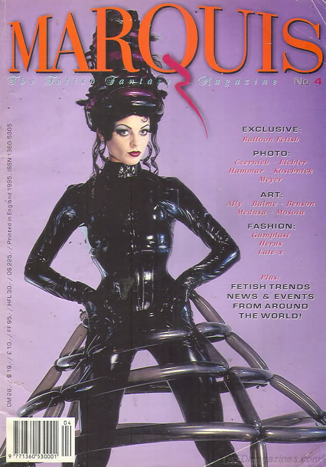 Marquis # 4 magazine back issue Marquis magizine back copy 