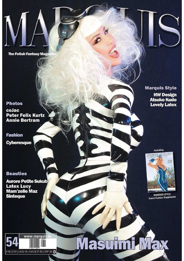 Marquis # 54, April 2012 magazine back issue Marquis magizine back copy 