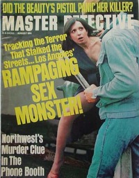 Master Detective August 1975 Magazine Back Copies Magizines Mags