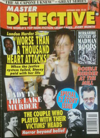 Master Detective October 2008 magazine back issue cover image