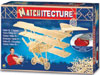 fokker triplane DR1 german fighter plane three dimension jigsaw puzzle replica matchstickpuzzle