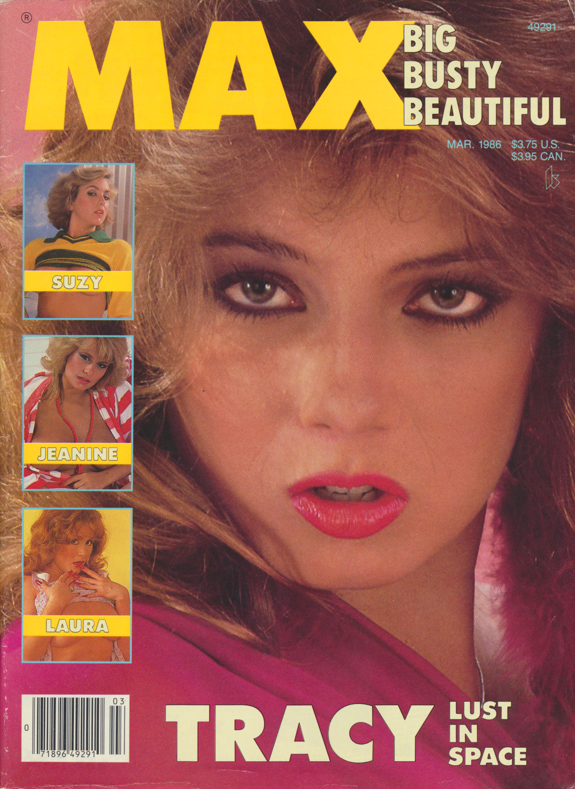 Max # 6, March 1986 magazine back issue Max magizine back copy 