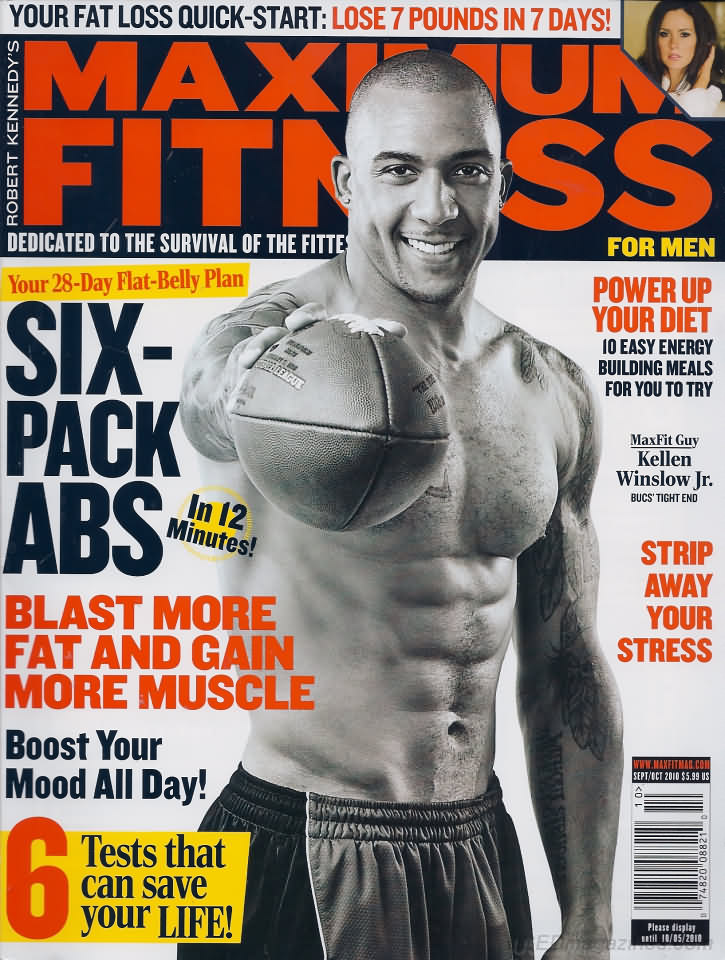 Maximum Fitness September 2010 magazine back issue Maximum Fitness magizine back copy 