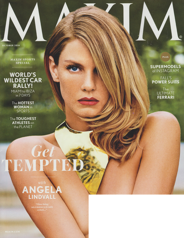 Maxim # 197, October 2014 magazine back issue Maxim magizine back copy 