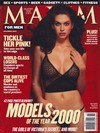 Kim Smith magazine cover appearance Maxim # 35 - November 2000 - Cover 3 of 4