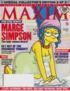 Raye Hollitt magazine pictorial Maxim # 76, April 2004 - Marge Simpson, Cover 2 of 2