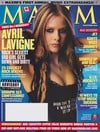 Avril Lavigne magazine cover appearance Maxim # 82 - October 2004