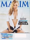 Rachel Nichols magazine cover appearance Maxim # 164, August 2011