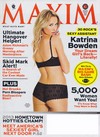 Maxim # 180, January/February 2013 Magazine Back Copies Magizines Mags