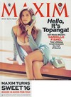 Danielle Martin magazine cover appearance Maxim # 182, April 2013