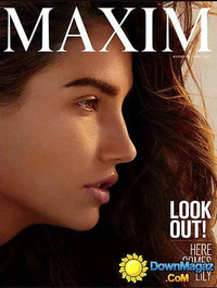 Maxim April 2015 magazine back issue cover image