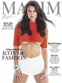 Maxim March/April 2021 magazine back issue cover image