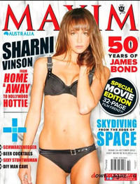 Maxim Australia # 15, October 2012 magazine back issue cover image