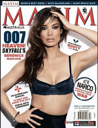 Maxim Australia # 17, December 2012 magazine back issue cover image
