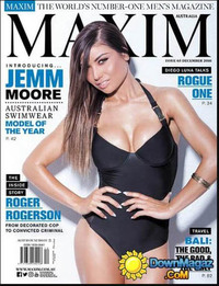Maxim Australia # 65, December 2016 magazine back issue cover image