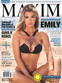 Maxim Australia # 67, February 2017 magazine back issue cover image